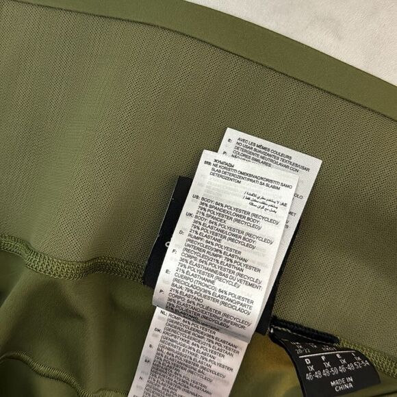 Adidas Ivy Park X Peloton Olive Focus Power Tights 1X - Picture 8 of 8